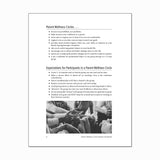 Parent Wellness Circle Program Workbook (PRINT - Secular)