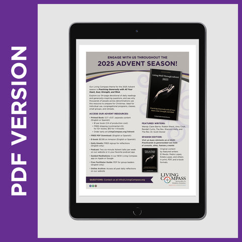 Living Well Through Advent 2025 Offerings Informational Flyer (PDF FILE)