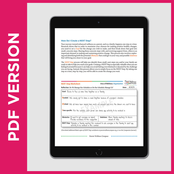 NEXT Step Forms for Parents (PDF FILE) – Living Compass