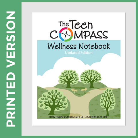 The Teen Compass Wellness Notebook (PRINT - Secular)